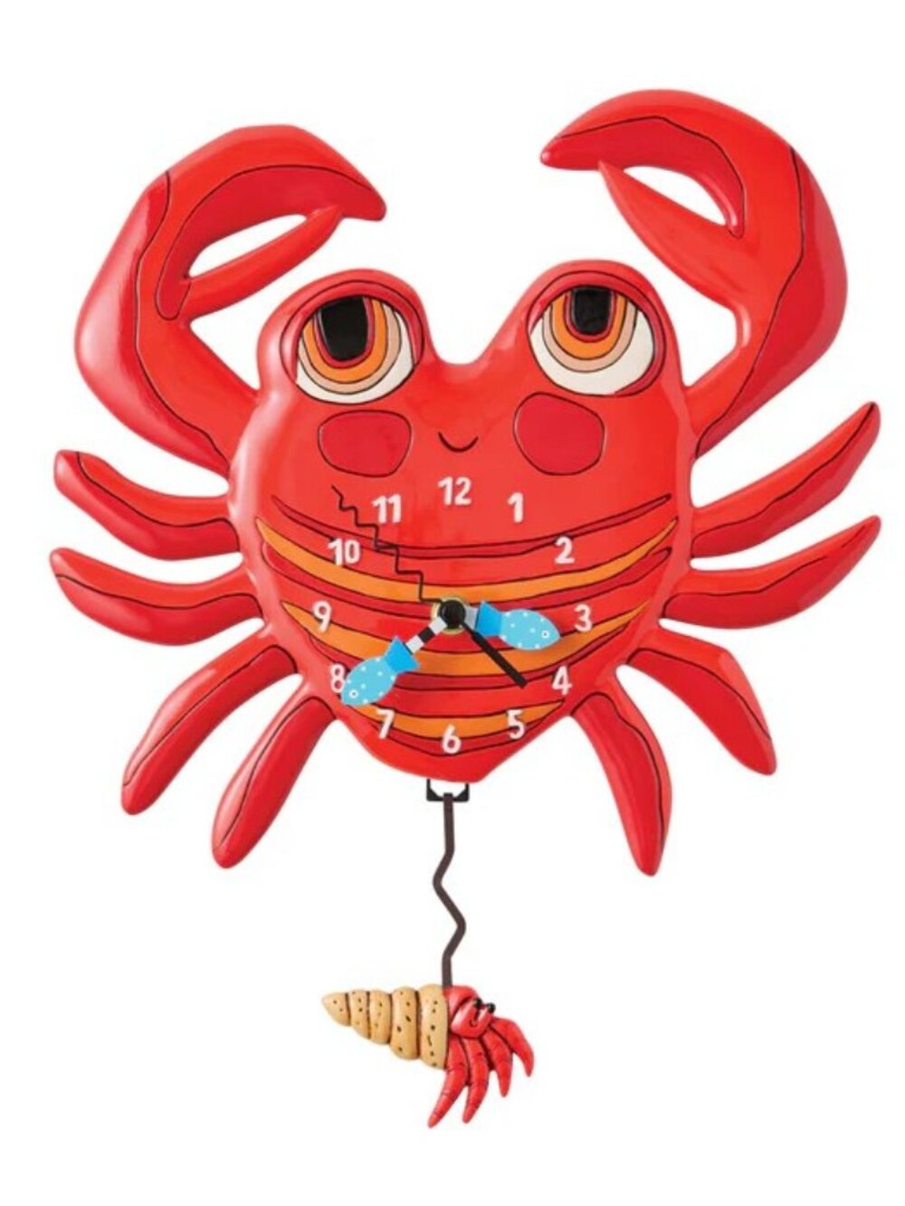 Allen Design Lil Crab Clock,